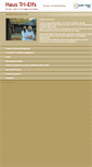 Mobile Screenshot of haus-tri-elfs.de